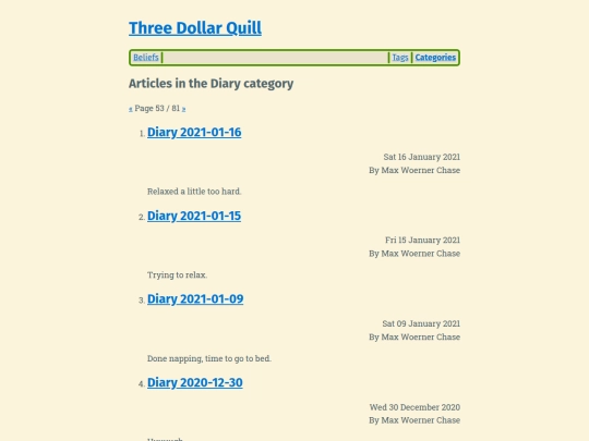 category/diary53 screenshot