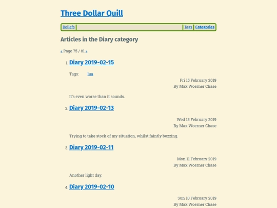category/diary75 screenshot