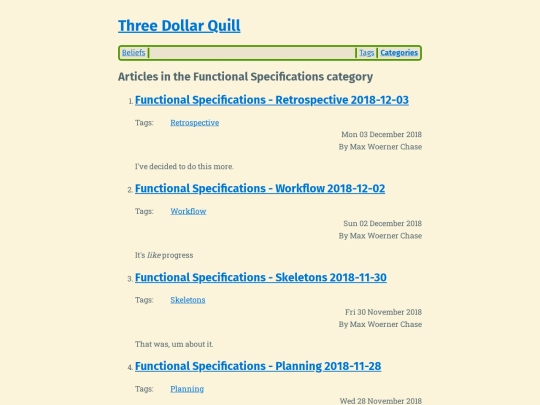 category/functional-specifications screenshot