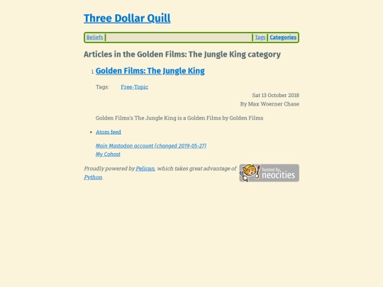 category/golden-films-the-jungle-king screenshot