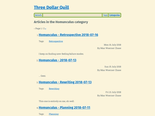 category/homunculus screenshot