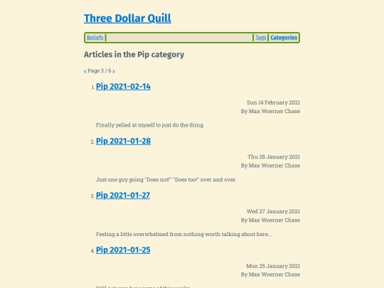 category/pip3 screenshot