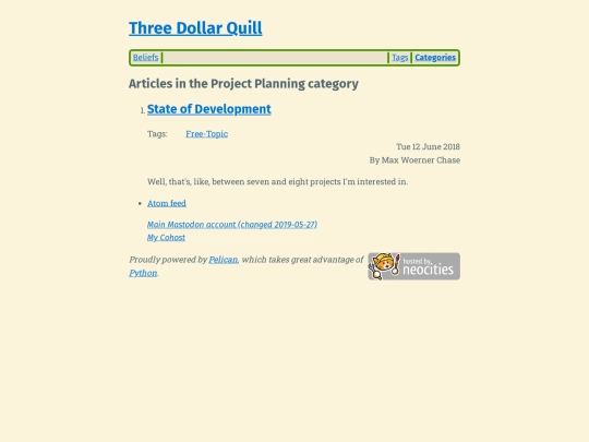category/project-planning screenshot