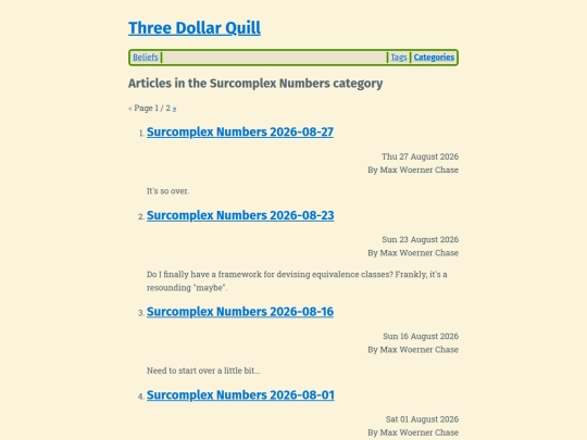 category/surcomplex-numbers screenshot