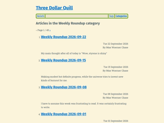 category/weekly-roundup screenshot