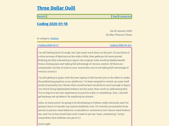 coding-2020-01-18 screenshot