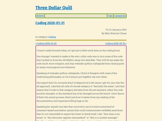coding-2020-01-31 screenshot