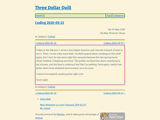 coding-2020-05-23 screenshot
