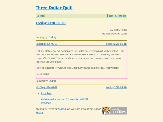 coding-2020-05-30 screenshot