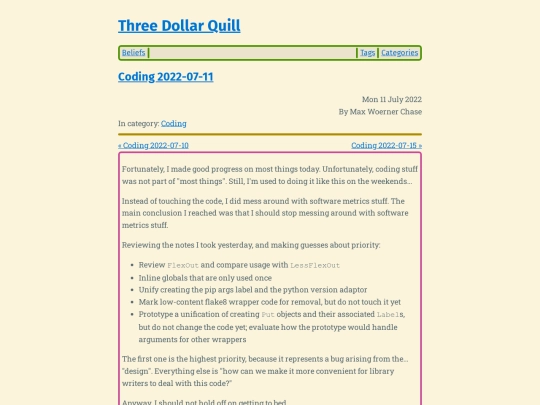coding-2022-07-11 screenshot