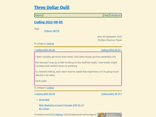coding-2022-09-05 screenshot