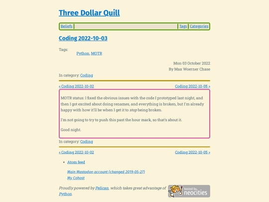 coding-2022-10-03 screenshot
