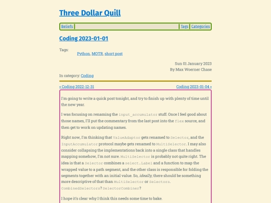 coding-2023-01-01 screenshot
