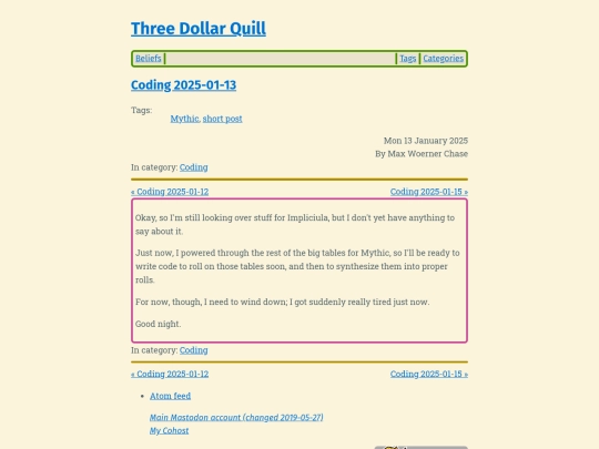 coding-2025-01-13 screenshot