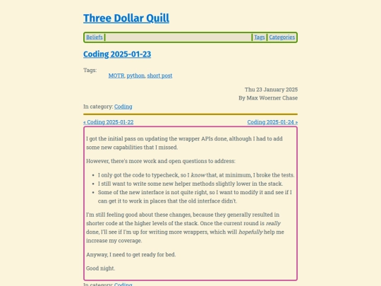 coding-2025-01-23 screenshot