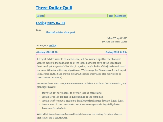coding-2025-04-07 screenshot