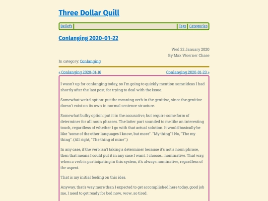 conlanging-2020-01-22 screenshot