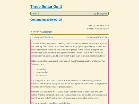 conlanging-2020-02-05 screenshot