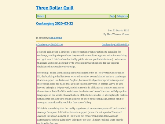 conlanging-2020-03-22 screenshot