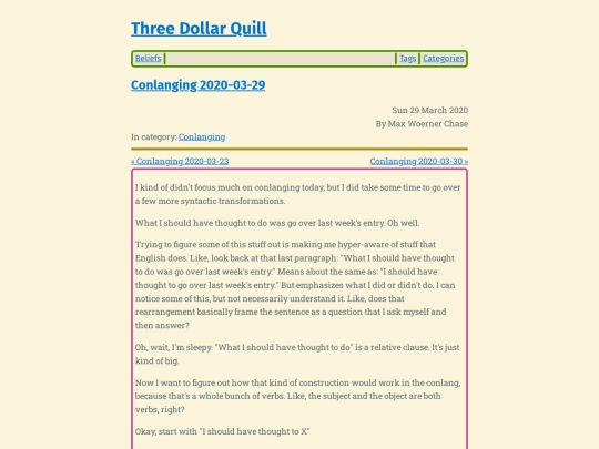 conlanging-2020-03-29 screenshot
