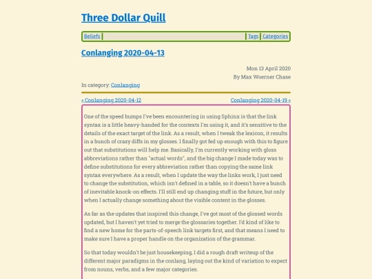 conlanging-2020-04-13 screenshot
