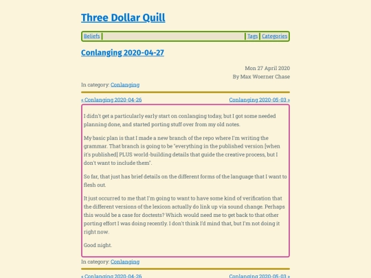 conlanging-2020-04-27 screenshot