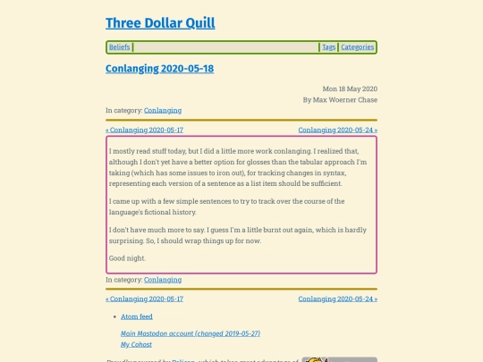 conlanging-2020-05-18 screenshot