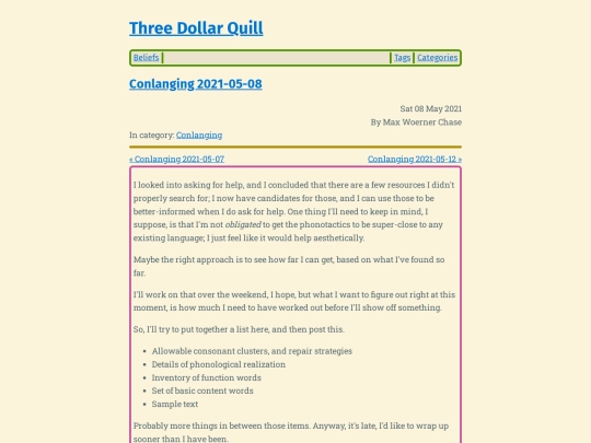 conlanging-2021-05-08 screenshot