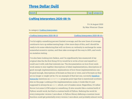 crafting-interpreters-2020-08-14 screenshot