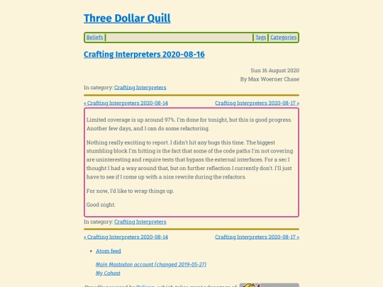 crafting-interpreters-2020-08-16 screenshot