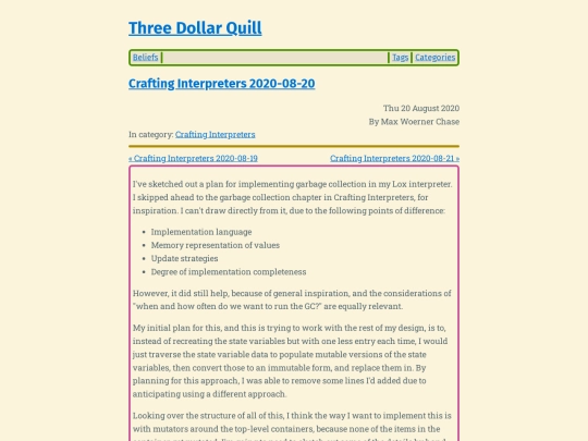crafting-interpreters-2020-08-20 screenshot