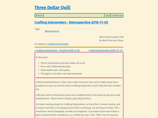 crafting-interpreters-retrospective-2018-11-05 screenshot