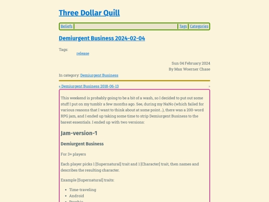 demiurgent-business-2024-02-04 screenshot