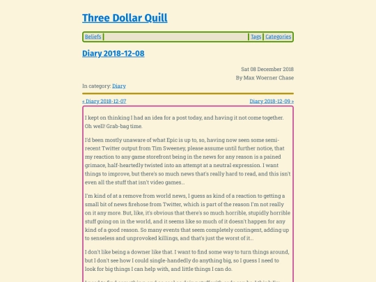 diary-2018-12-08 screenshot