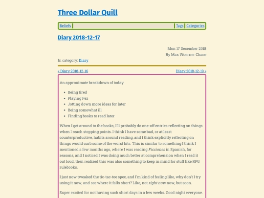 diary-2018-12-17 screenshot