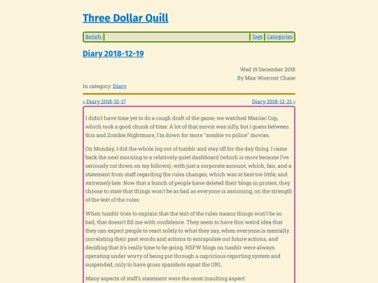 diary-2018-12-19 screenshot