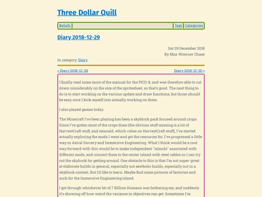 diary-2018-12-29 screenshot