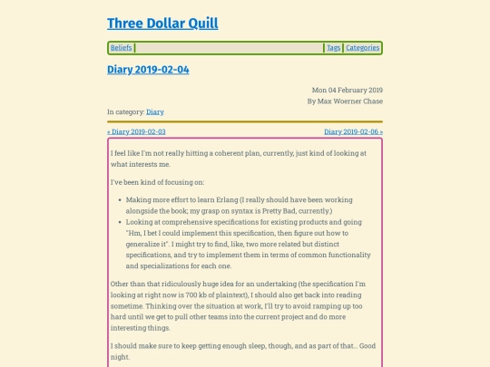 diary-2019-02-04 screenshot