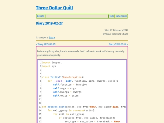 diary-2019-02-27 screenshot