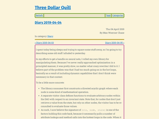 diary-2019-04-04 screenshot