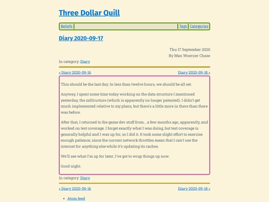 diary-2020-09-17 screenshot