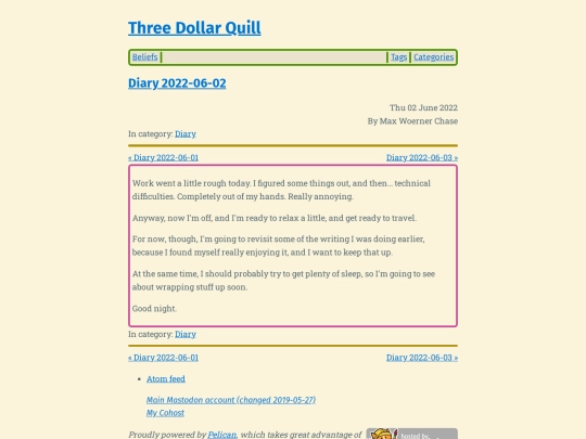 diary-2022-06-02 screenshot