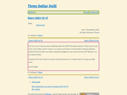 diary-2022-12-17 screenshot