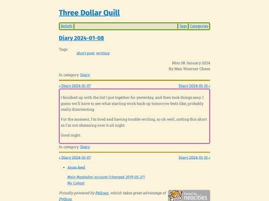 diary-2024-01-08 screenshot