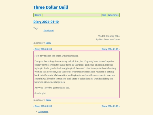 diary-2024-01-10 screenshot