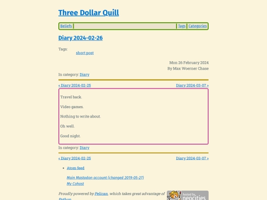 diary-2024-02-26 screenshot