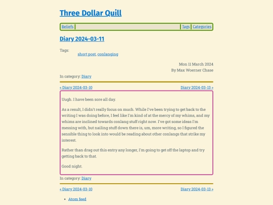 diary-2024-03-11 screenshot