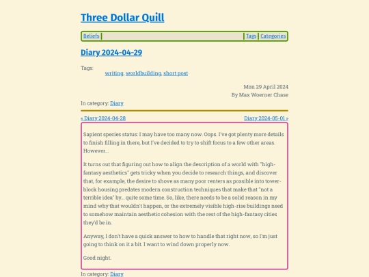 diary-2024-04-29 screenshot