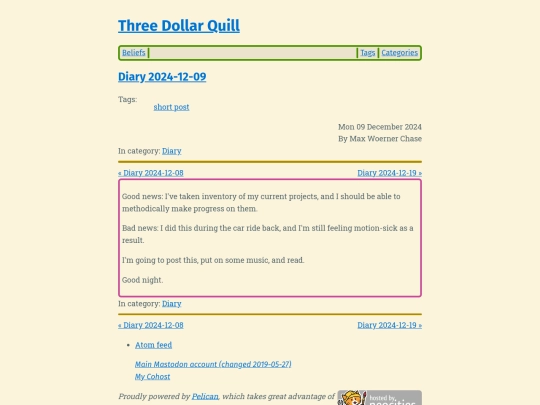 diary-2024-12-09 screenshot