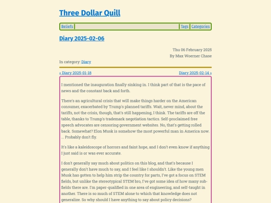 diary-2025-02-06 screenshot